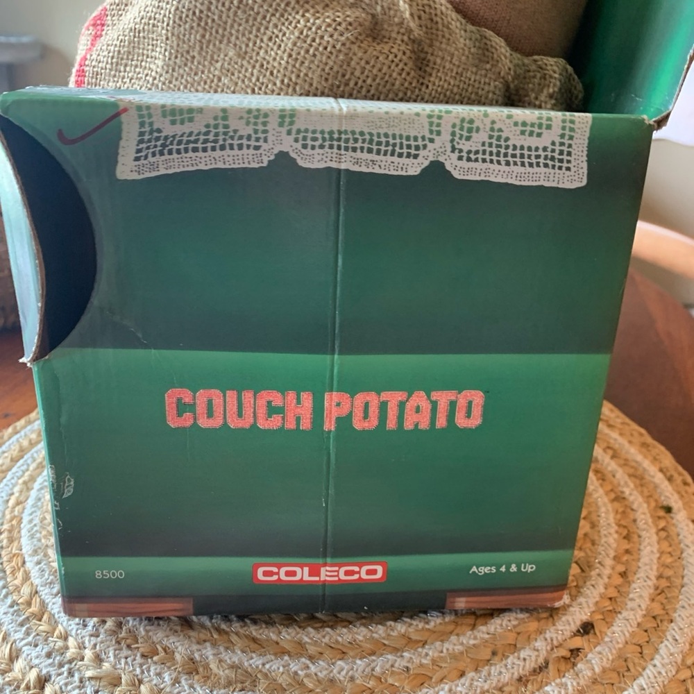 Vintage 1987 Coleco Couch Potato 14" Stuffed Toy Talking Interactive Brand New